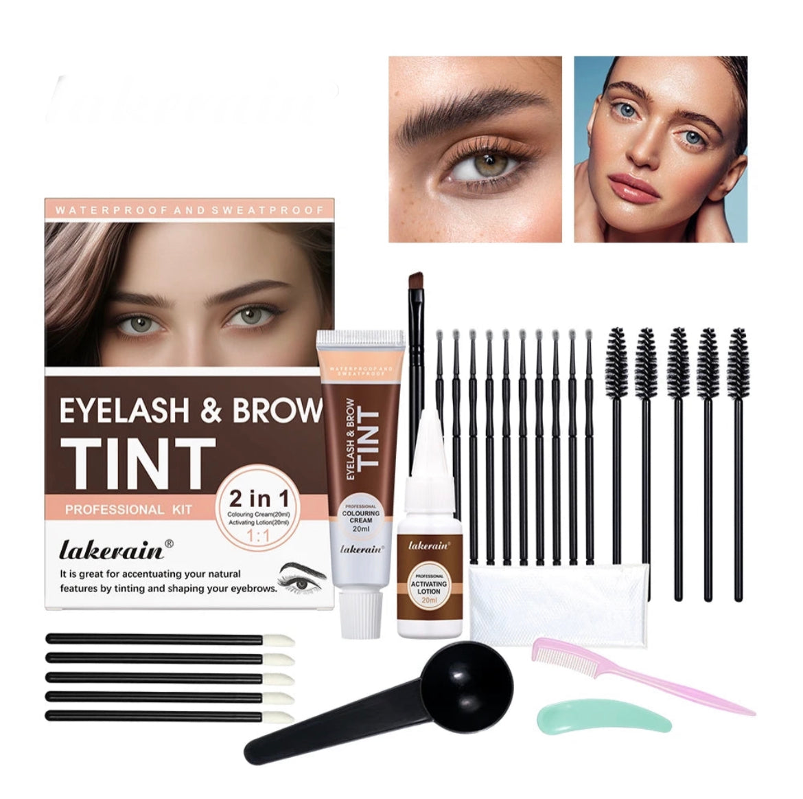 𝔼𝕪𝕖𝕤𝕝𝕚𝕤𝕚𝕒
Kit de Teinture Professionnelle pour Sourcils & Cils - Waterproof & Longue Durée