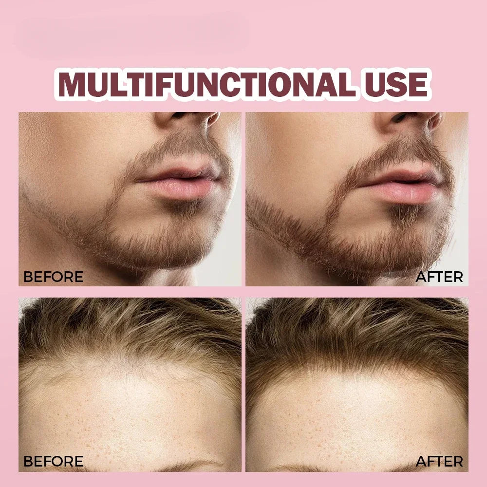 Crayon à Sourcils 3D avec Brosse Anglée – Longue Tenue, Résistant à l’Eau