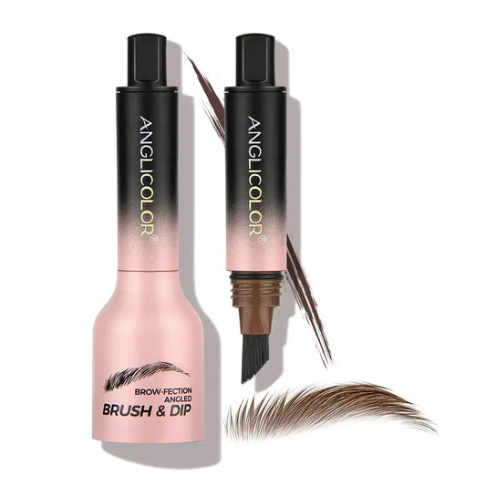 Crayon à Sourcils 3D avec Brosse Anglée – Longue Tenue, Résistant à l’Eau
